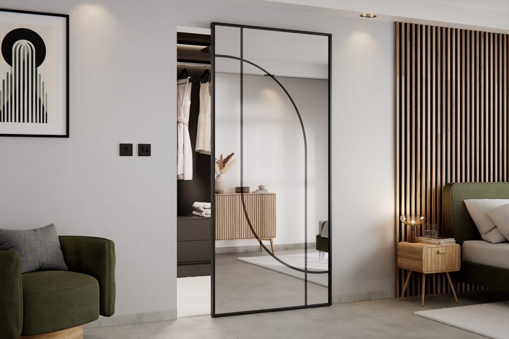 Wizualizacje 3D produktowe drzwi Loft